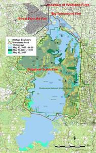 Bugaboo Wildfire Map