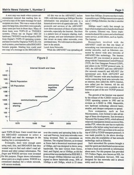 Figure 2: Internet Growth and Uses