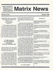 [Origin of the matrix, the Matrix, The Matrix, TIC, MIDS, and Matrix News, by John S. Quarterman]